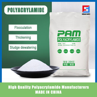 Không ion Cation Anionic Polyacrylamide PAM CPAM APAM NPAM Bột để xử lý nước thải