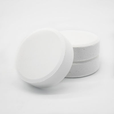 Xử lý nước 3 inch 200g Hồ bơi Viên nén Clo Trichloroisocyanuric Acid 90% Tcca