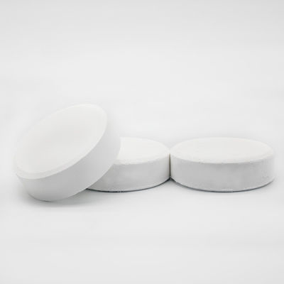 Hóa chất Trichloroisocyanuric Acid Clorid Tablet Xử lý nước 25kg / Drum Tcca 3 inch