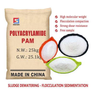 Chất phụ trợ hóa học Chất kết tụ anionic Polyacrylamide PAM Chemiclas