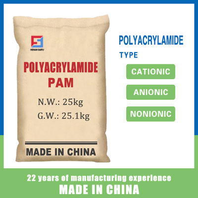 Hóa chất Cation Plolyacrylamide Flocculant Xử lý nước khử nước bùn