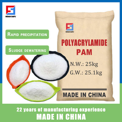 Hóa chất Cation Plolyacrylamide Flocculant Xử lý nước khử nước bùn