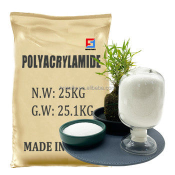 Xử lý nước đa chức năng Hóa chất Keo tụ Không ion Cation Anionic Polyacrylamide