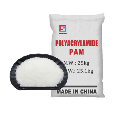 Hạt trắng PAM Xử lý nước bằng hóa chất Keo tụ Polymer Anionic Polyacrylamide cao